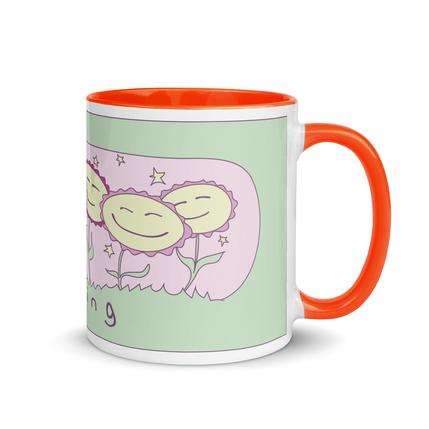 Sleeping - Mug with Color Inside