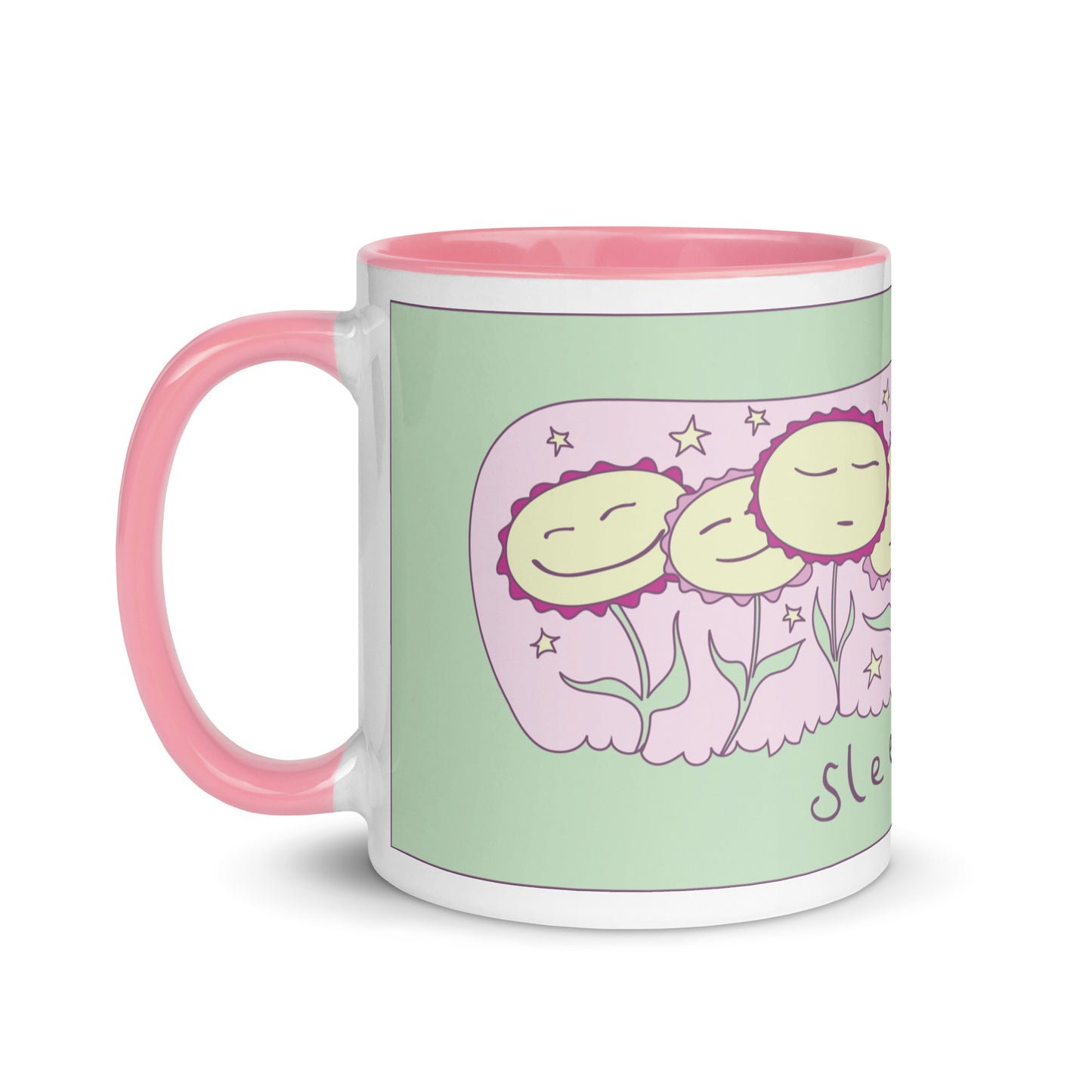 Sleeping - Mug with Color Inside