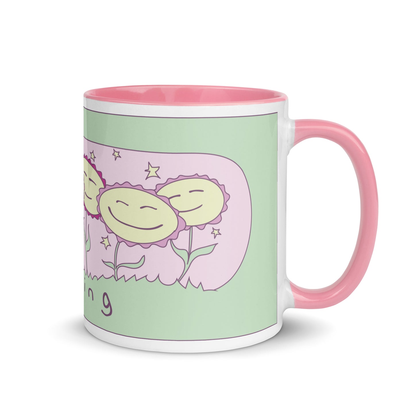 Sleeping - Mug with Color Inside