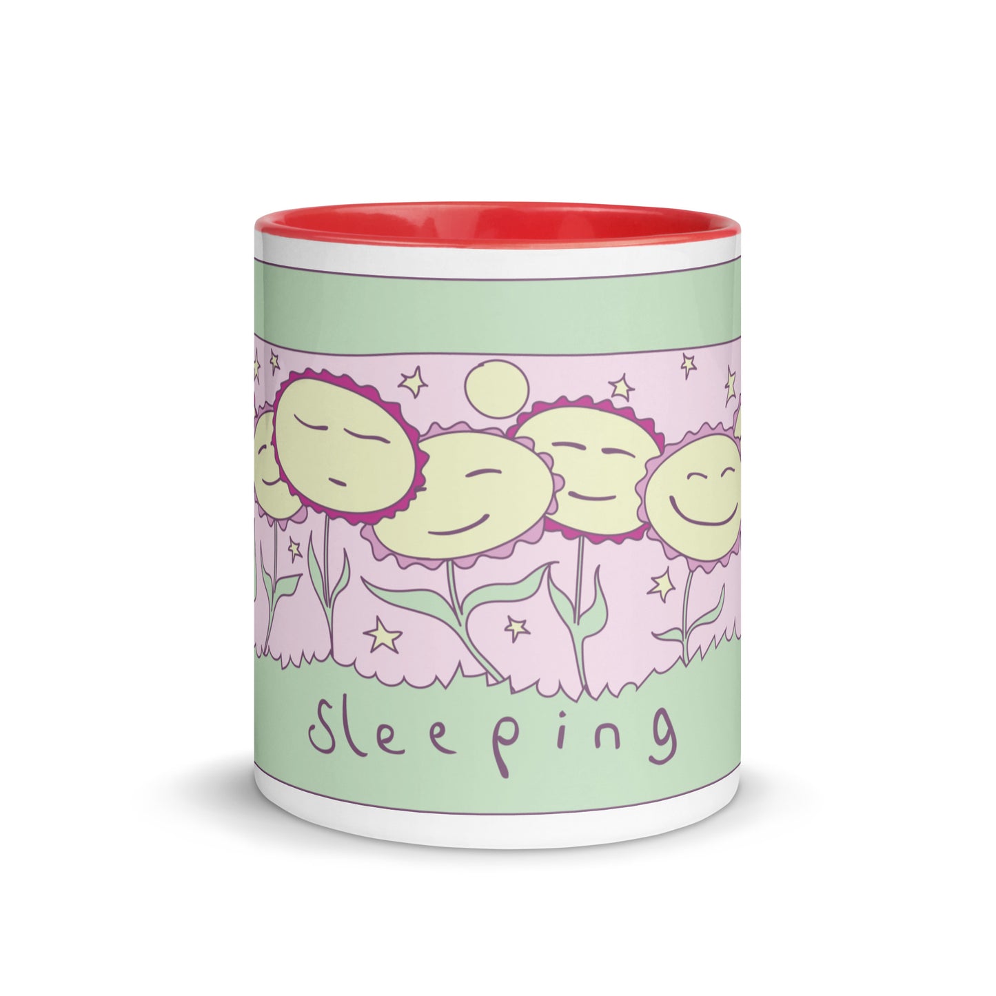 Sleeping - Mug with Color Inside