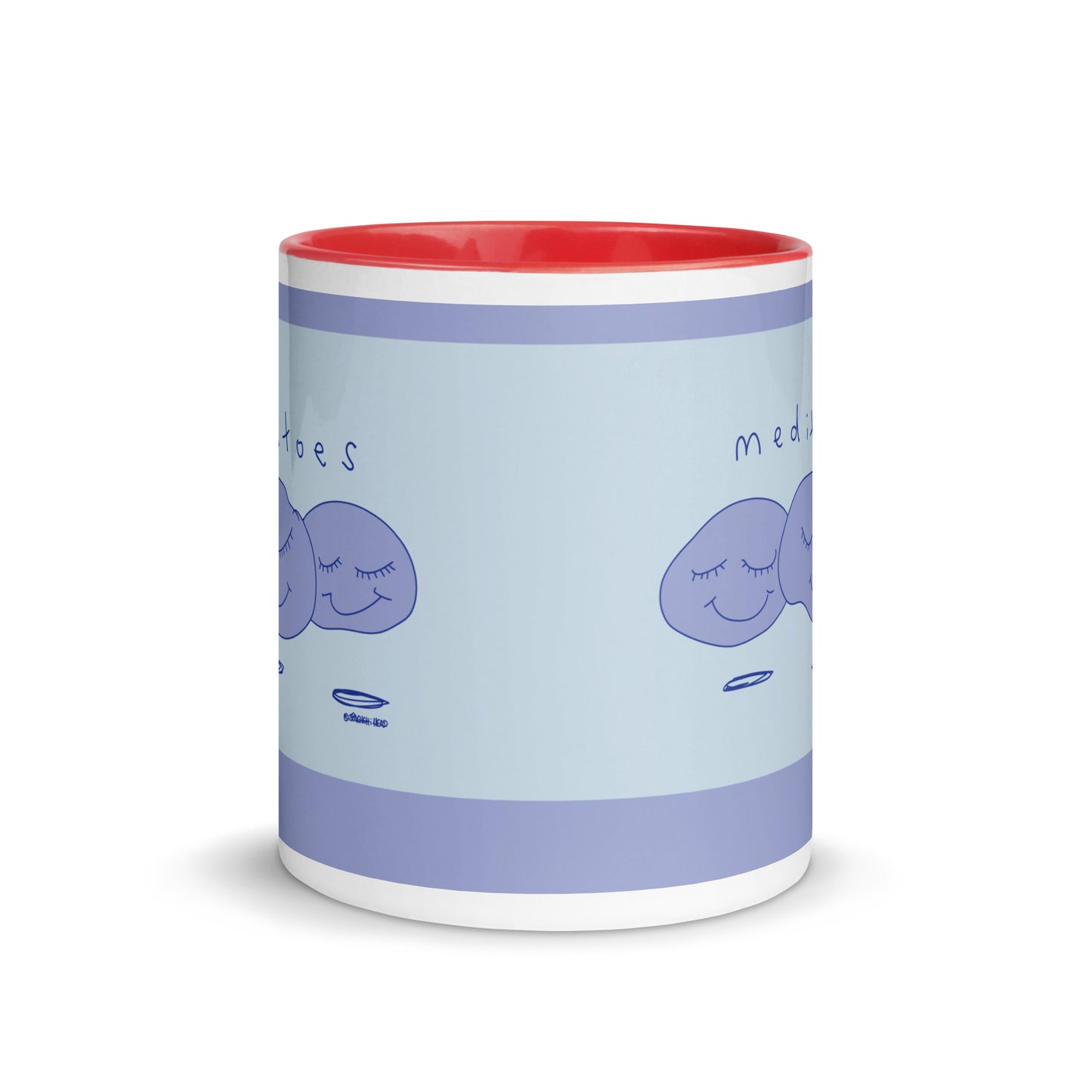 Meditatoes - Mug with Colour Inside