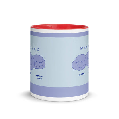 Meditatoes - Mug with Colour Inside