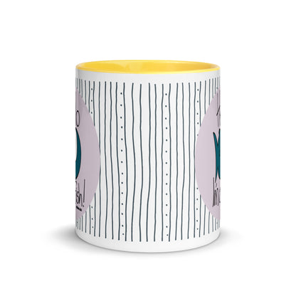 Hello, I'm a Fish! - Mug with Color Inside