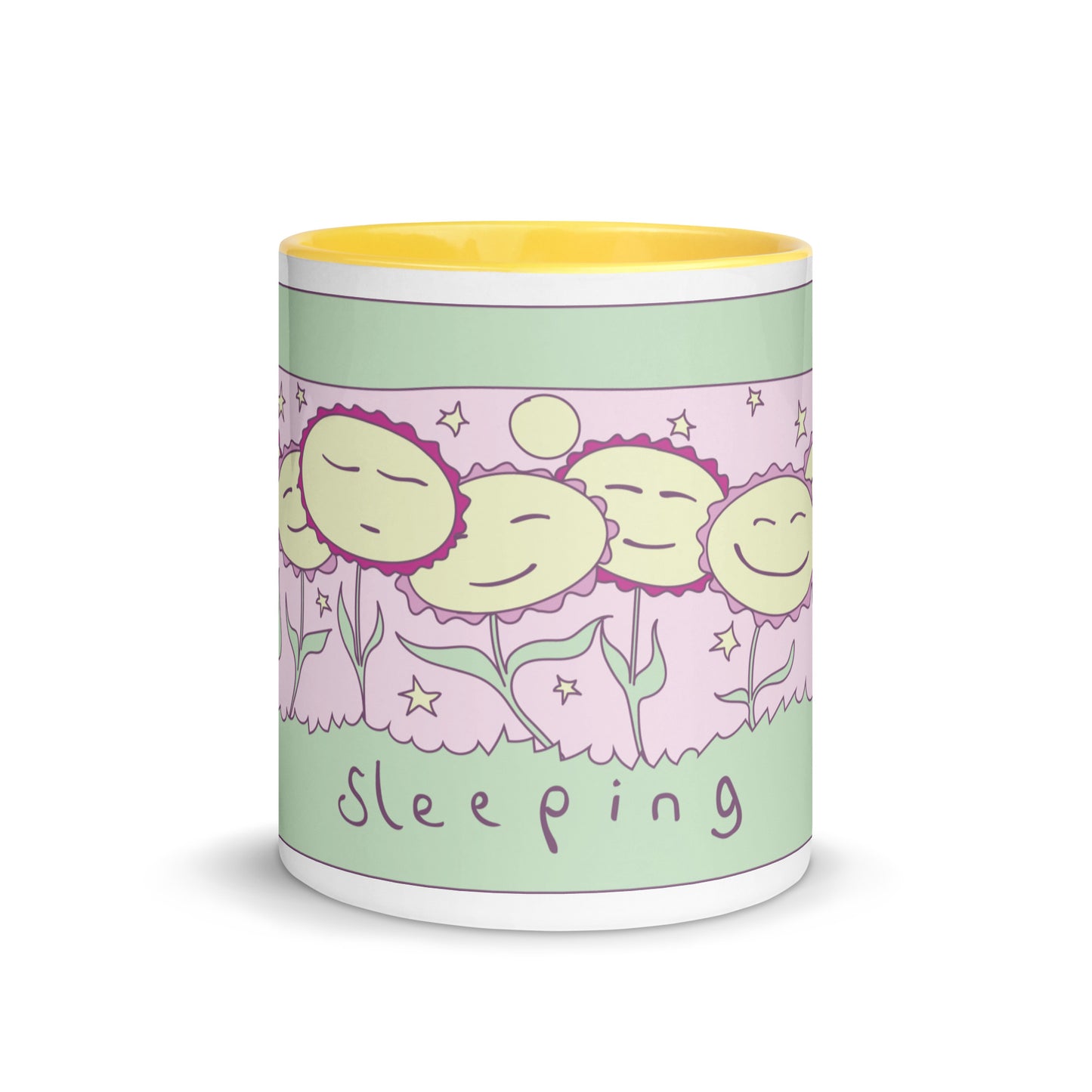 Sleeping - Mug with Color Inside