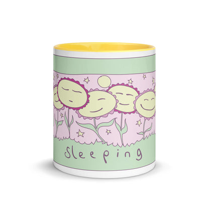 Sleeping - Mug with Color Inside