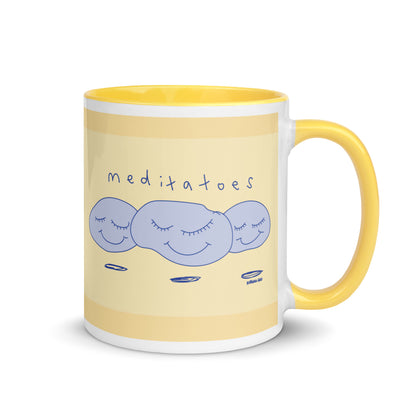 Meditatoes - Mug with Colour Inside