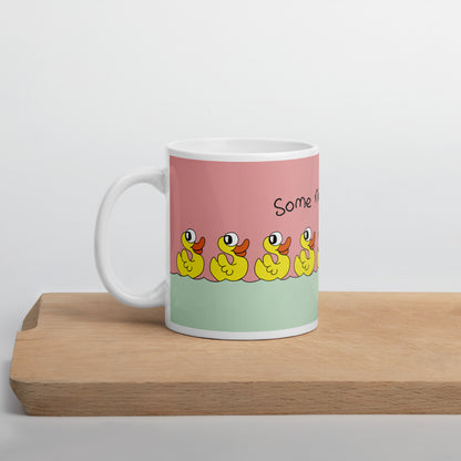 Some nice ducks - White glossy mug