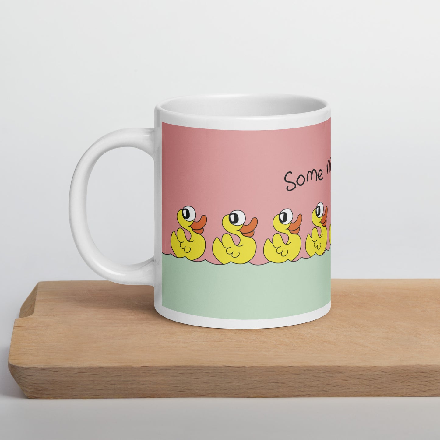 Some nice ducks - White glossy mug