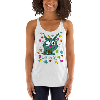 Daisy the Cat - Women's Racerback Tank