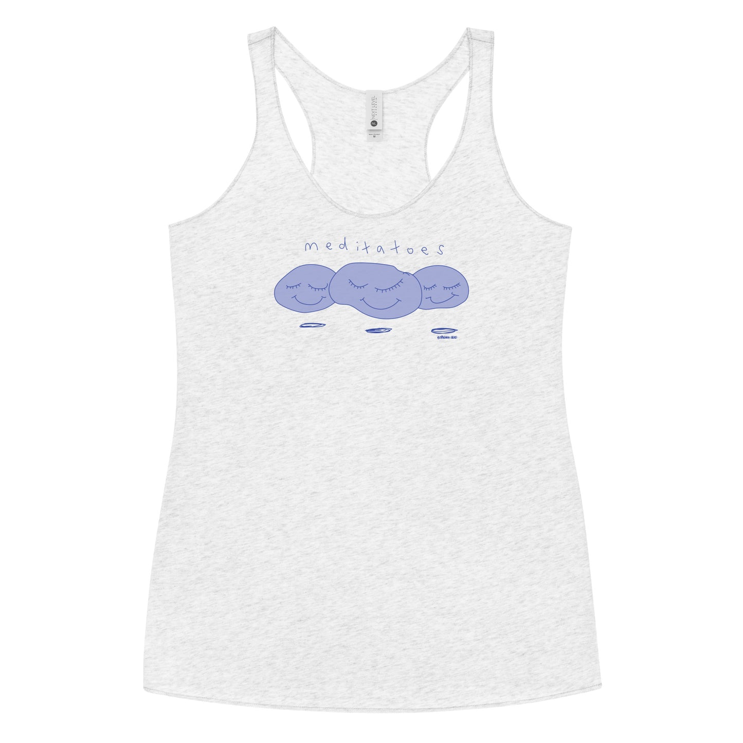 Meditatoes - Women's Racerback Tank