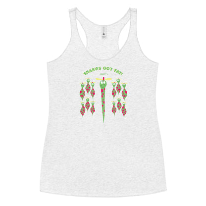 Snakes got Fat! - Women's Racerback Tank