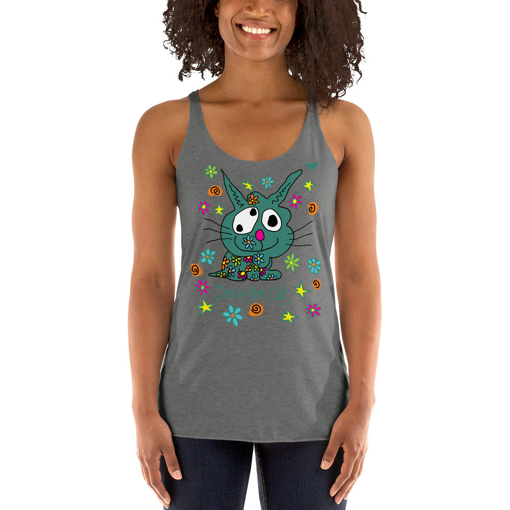 Daisy the Cat - Women's Racerback Tank