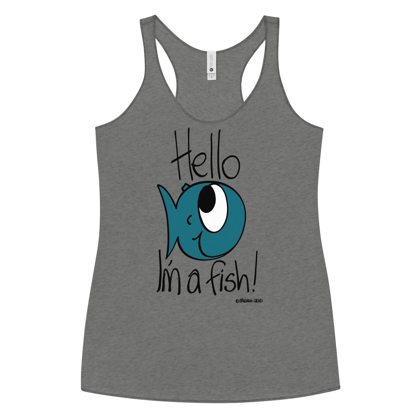 Hello, I'm a Fish! - Women's Racerback Tank