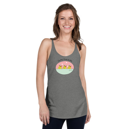 Some nice ducks - Women's Racerback Tank