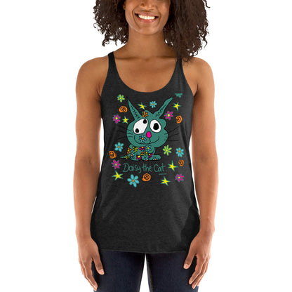 Daisy the Cat - Women's Racerback Tank