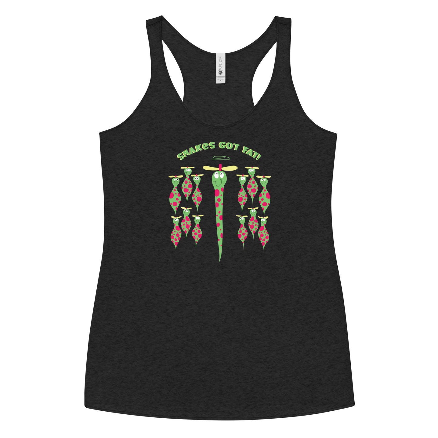 Snakes got Fat! - Women's Racerback Tank