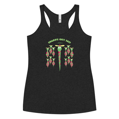 Snakes got Fat! - Women's Racerback Tank