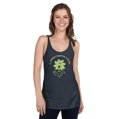 A very happy tree - Women's Racerback Tank