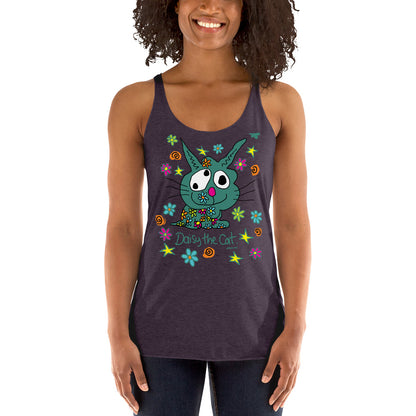 Daisy the Cat - Women's Racerback Tank