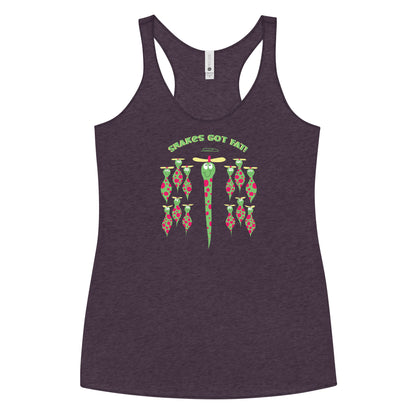 Snakes got Fat! - Women's Racerback Tank