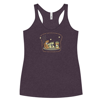 Mr Toast and Ms Butter - Women's Racerback Tank