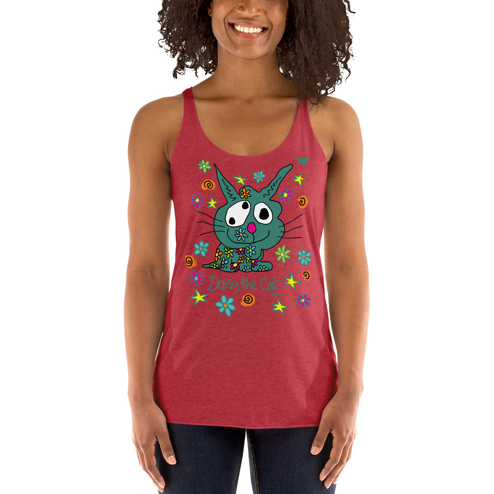 Daisy the Cat - Women's Racerback Tank