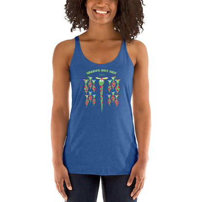 Snakes got Fat! - Women's Racerback Tank