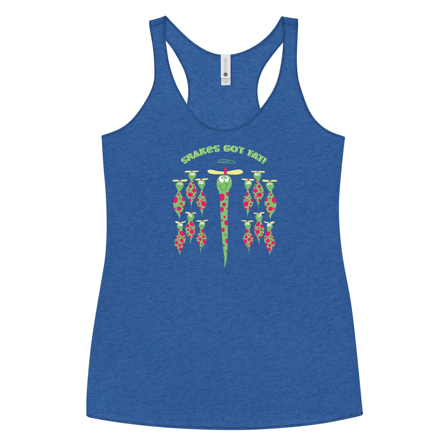 Snakes got Fat! - Women's Racerback Tank