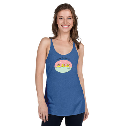 Some nice ducks - Women's Racerback Tank