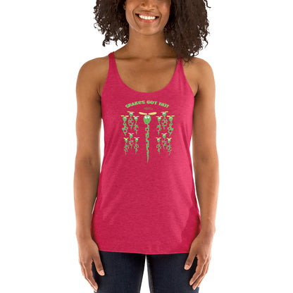 Snakes got Fat! - Women's Racerback Tank