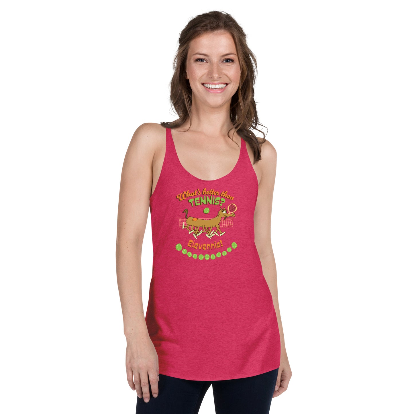 What's better than Tennis? - Women's Racerback Tank