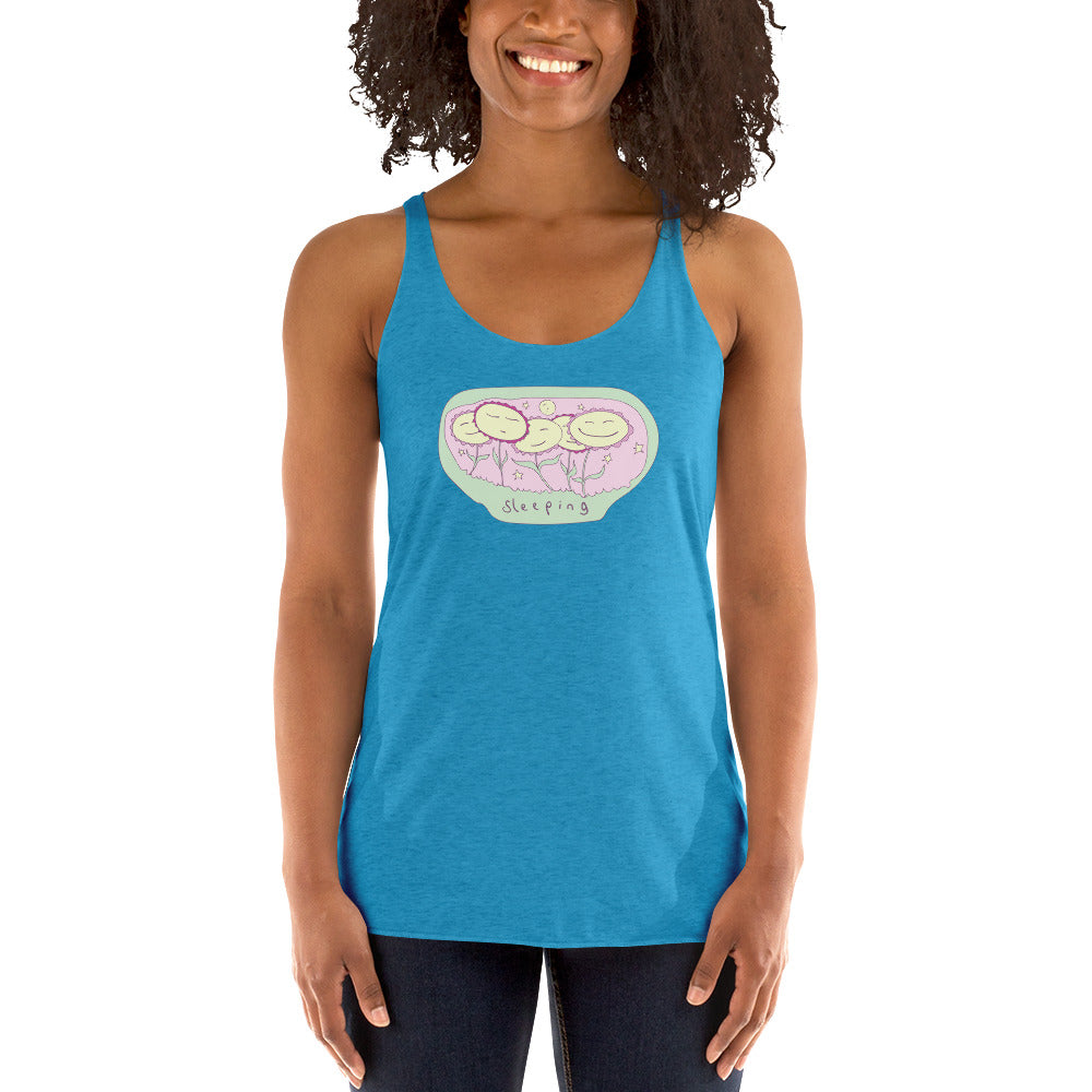 Sleeping - Women's Racerback Tank