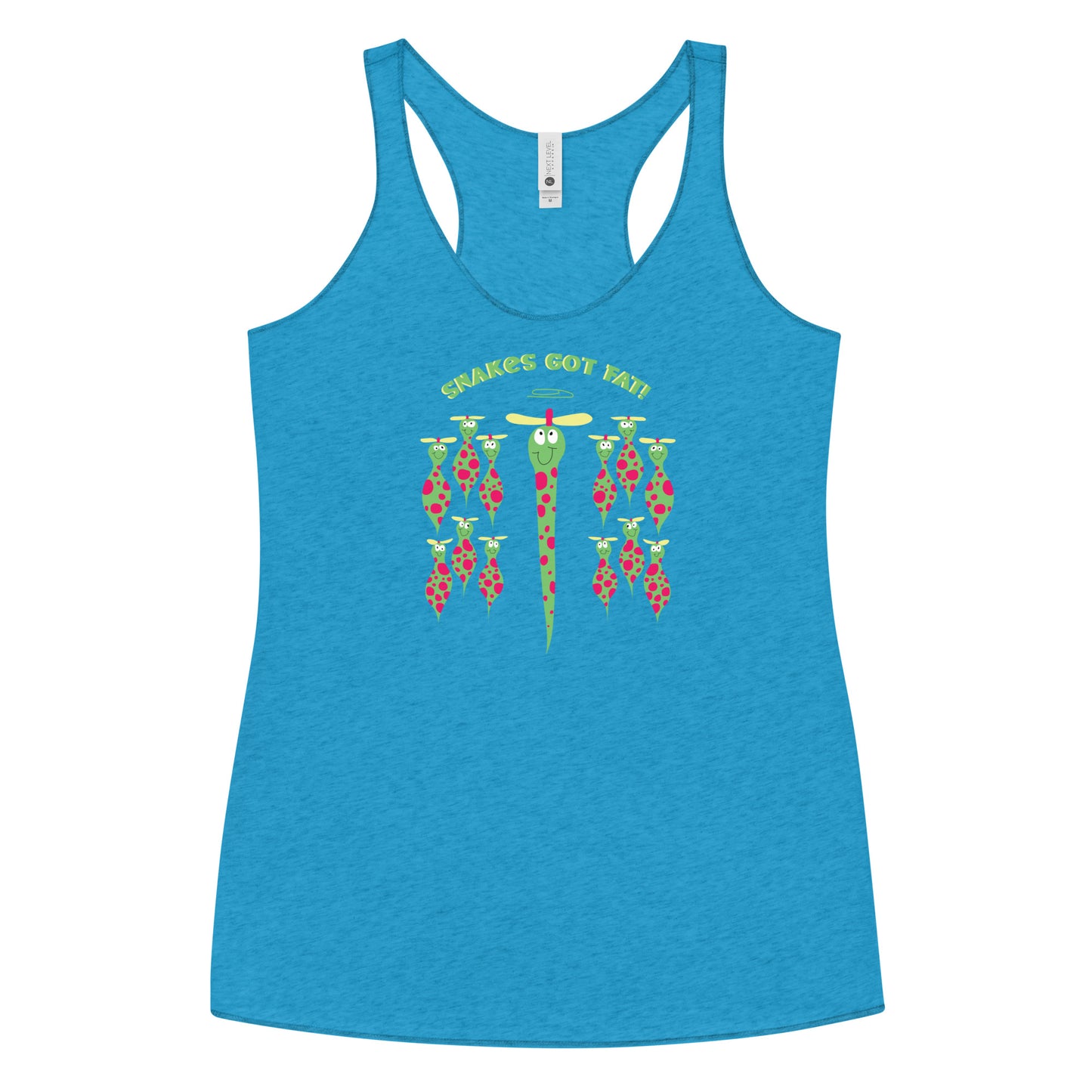 Snakes got Fat! - Women's Racerback Tank