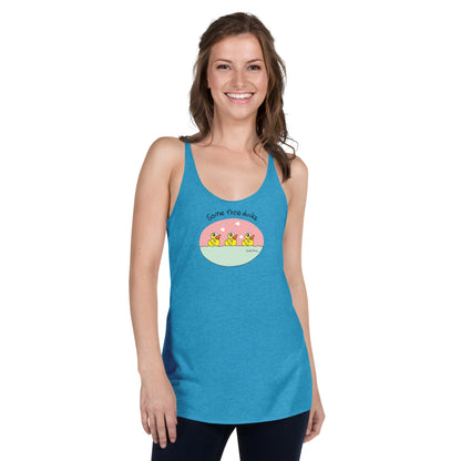 Some nice ducks - Women's Racerback Tank