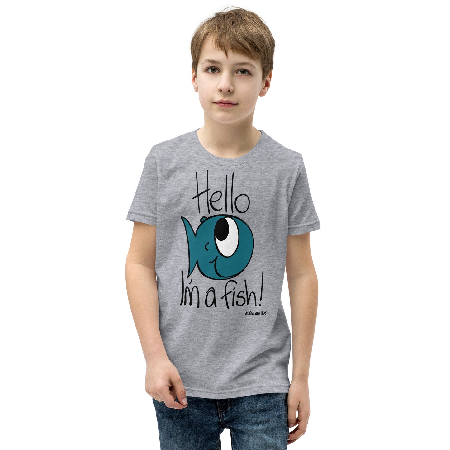 Hello, I'm a Fish! - Youth Short Sleeve T-Shirt