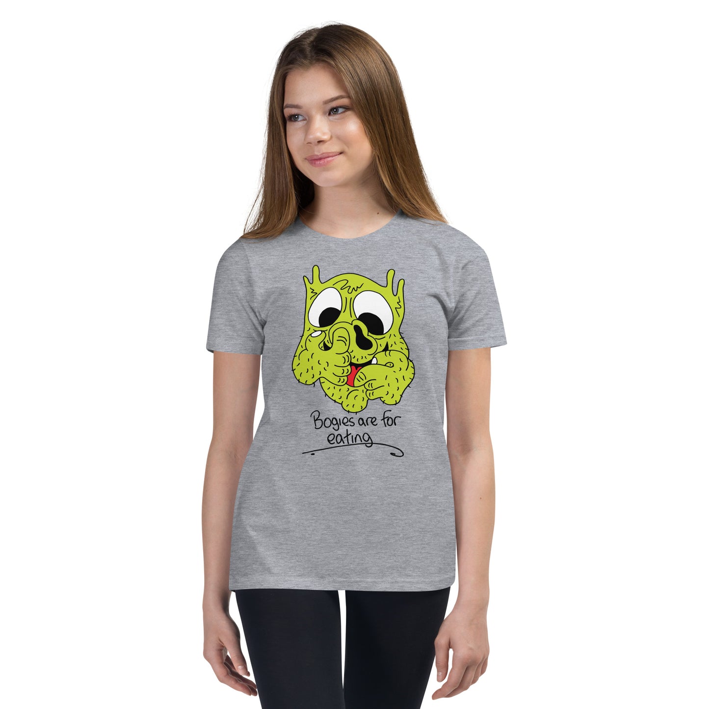 Bogies are for eating! - Youth Short Sleeve T-Shirt