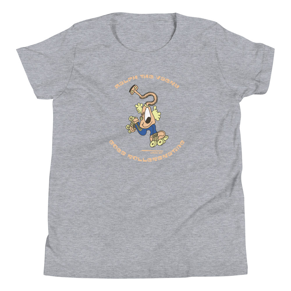 Ralph the Vacky goes rollerskating - Youth Short Sleeve T-Shirt