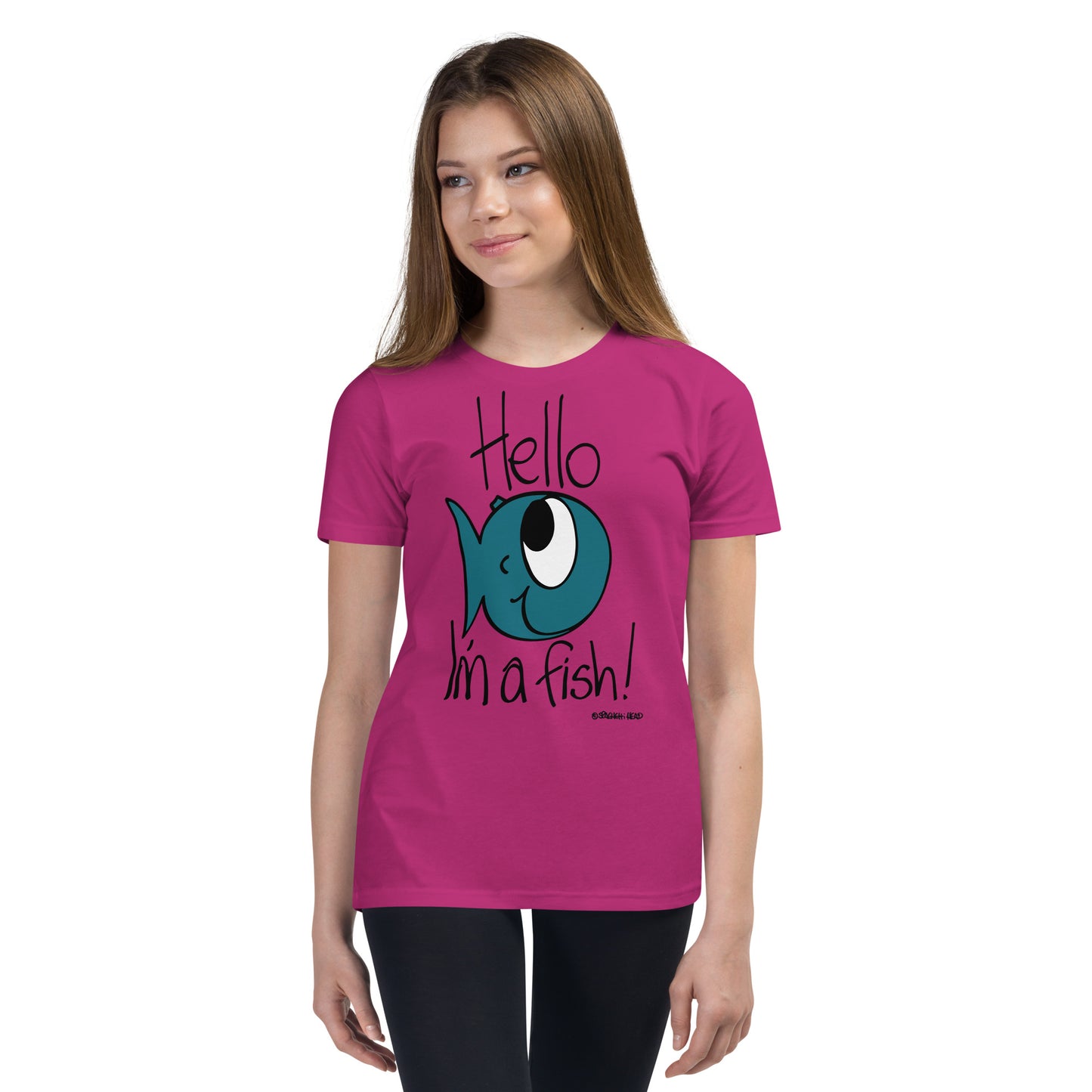 Hello, I'm a Fish! - Youth Short Sleeve T-Shirt