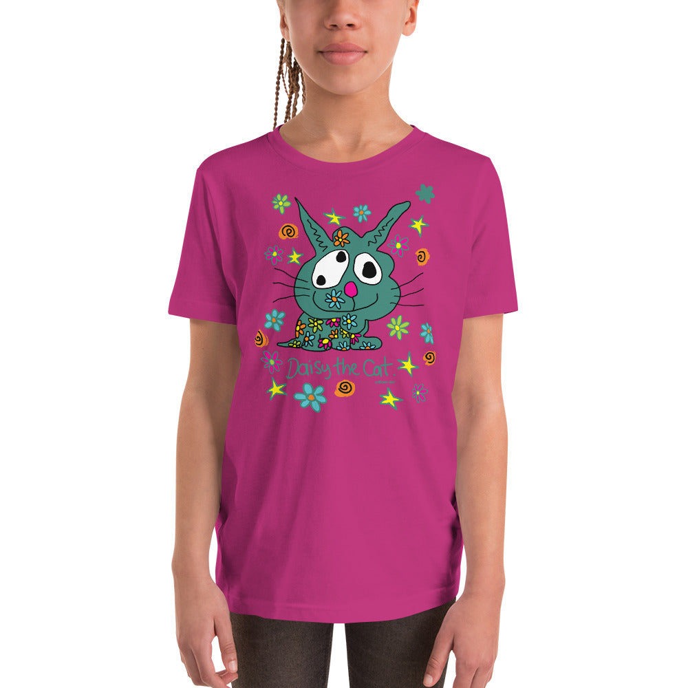 Daisy the Cat! - Youth Short Sleeve T-Shirt