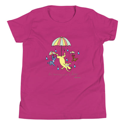 It's raining cats n dogs - Youth Short Sleeve T-Shirt