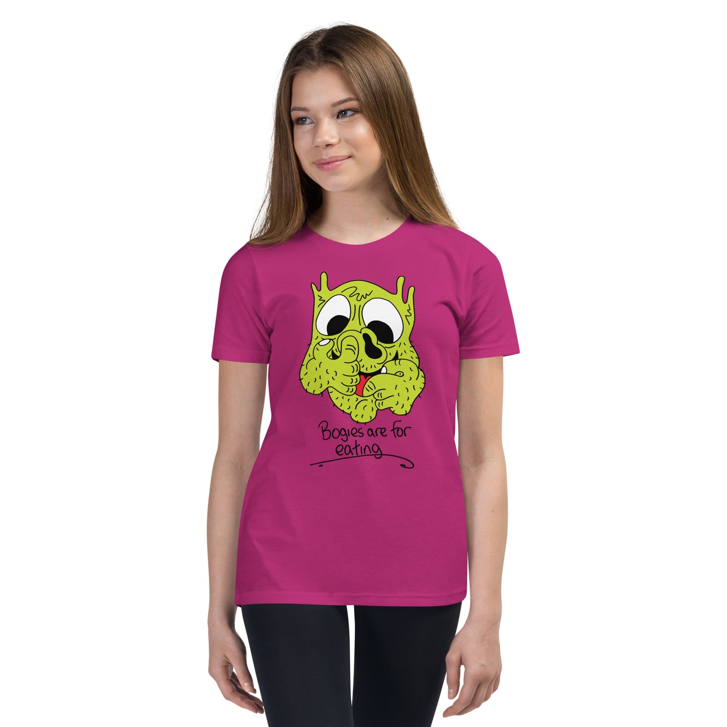 Bogies are for eating! - Youth Short Sleeve T-Shirt