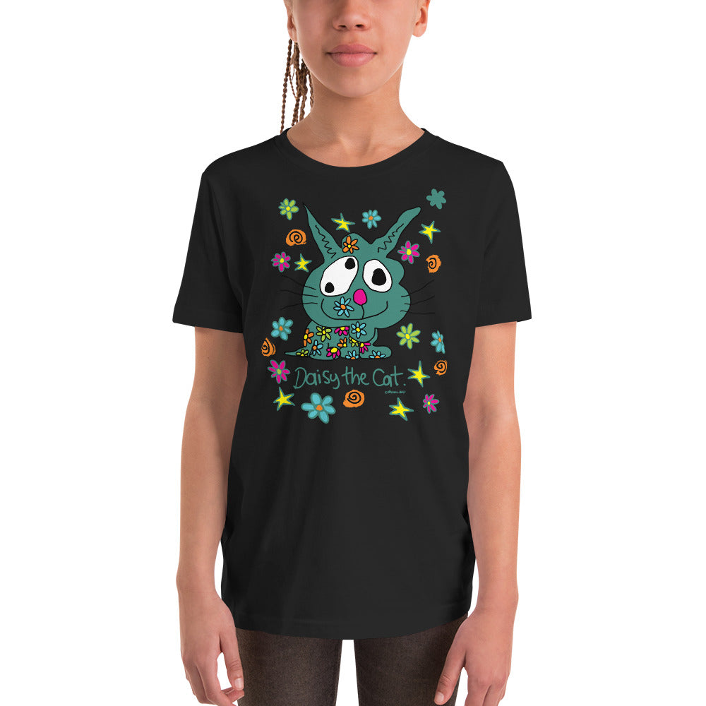 Daisy the Cat! - Youth Short Sleeve T-Shirt