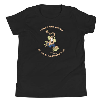 Ralph the Vacky goes rollerskating - Youth Short Sleeve T-Shirt