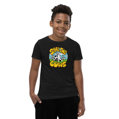 Save the Cows - Youth Short Sleeve T-Shirt