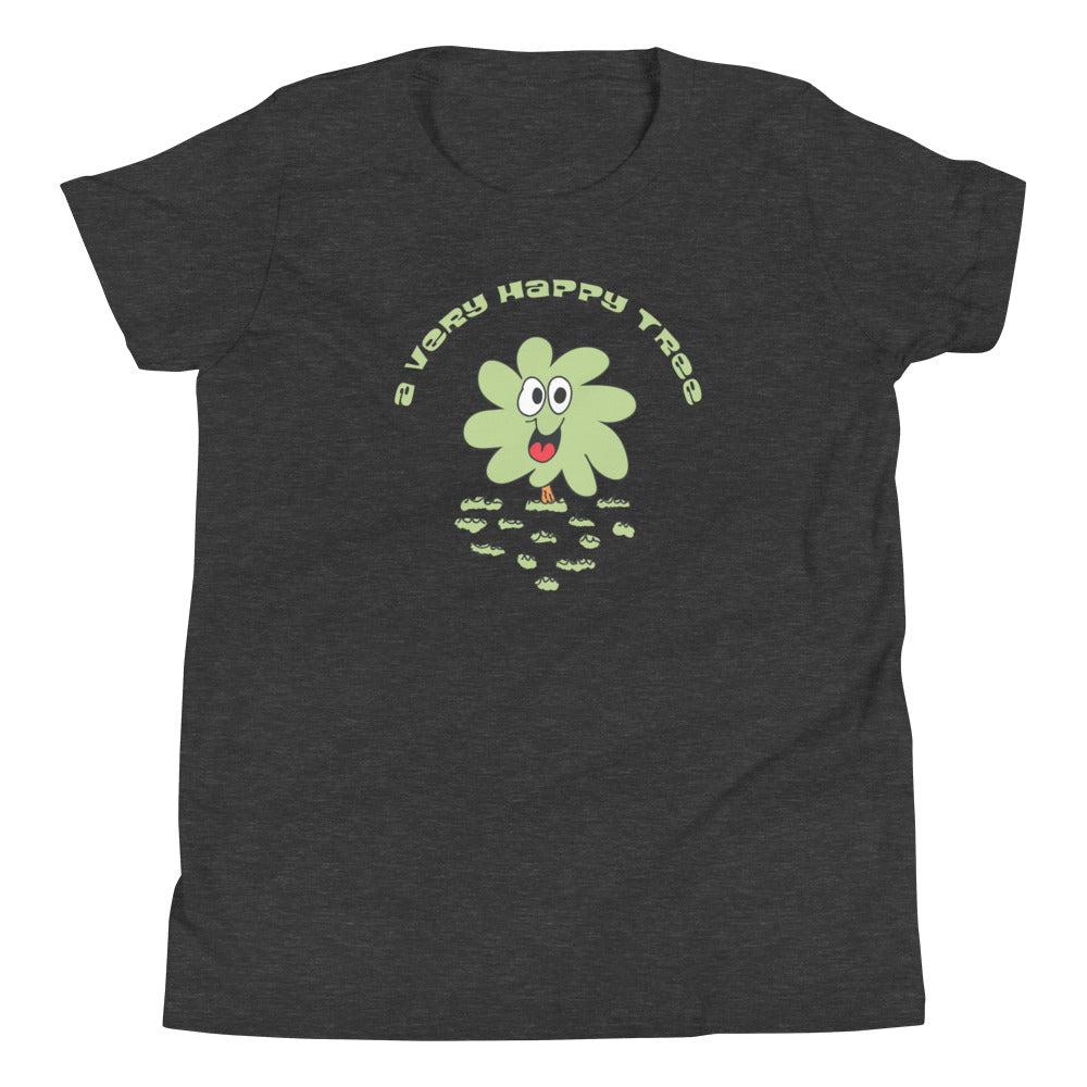 A very happy tree - Youth Short Sleeve T-Shirt