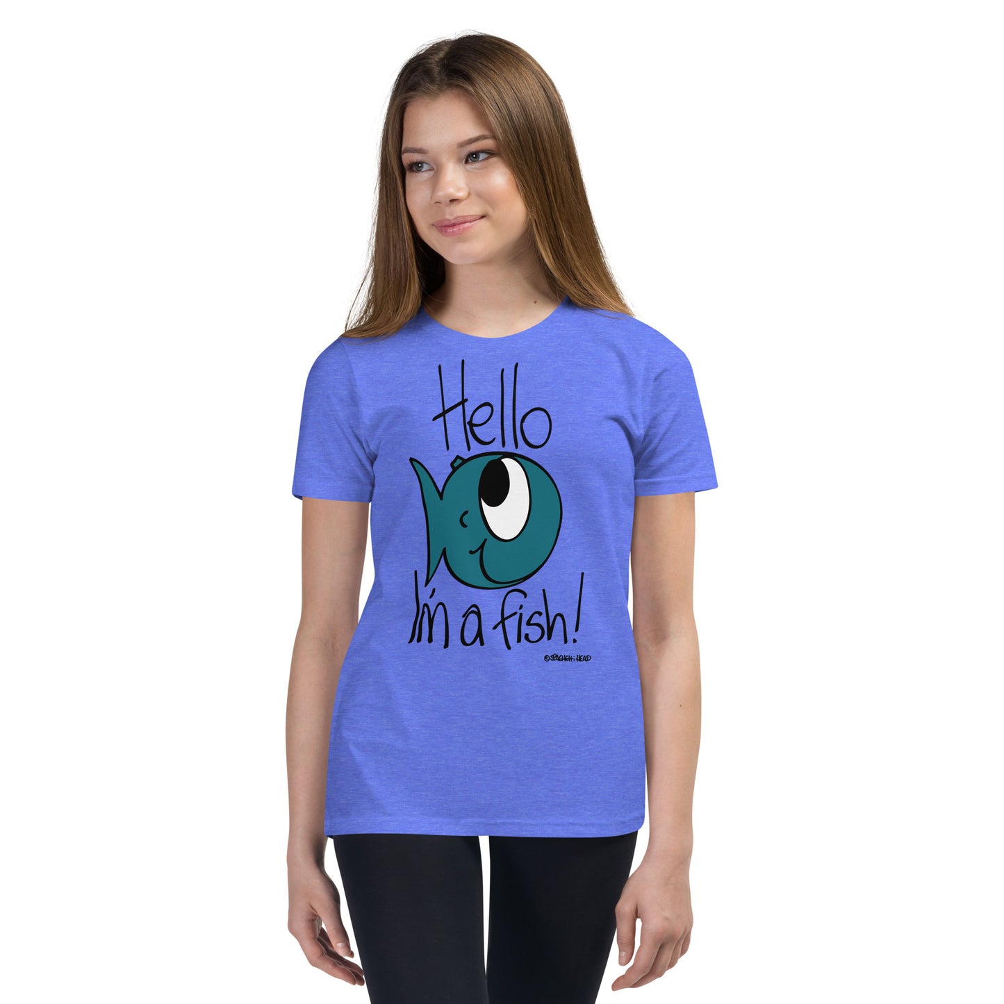 Hello, I'm a Fish! - Youth Short Sleeve T-Shirt