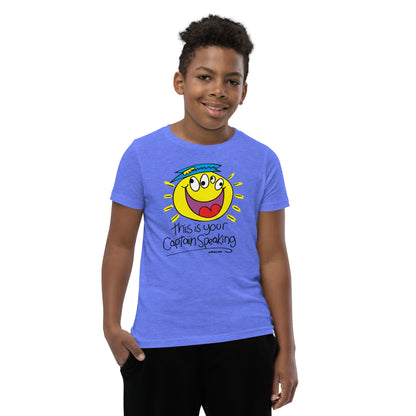 this is your Captain Speaking - Youth Short Sleeve T-Shirt