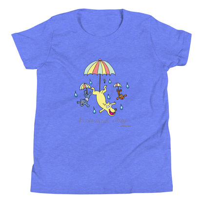 It's raining cats n dogs - Youth Short Sleeve T-Shirt