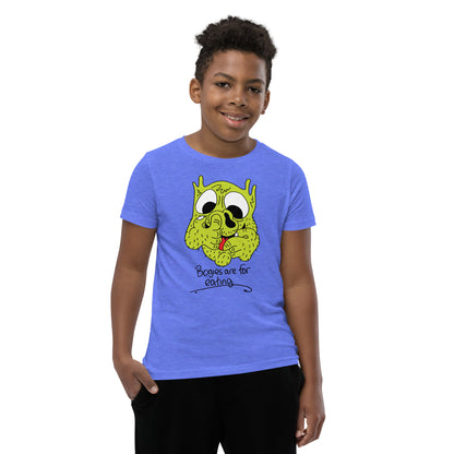 Bogies are for eating! - Youth Short Sleeve T-Shirt