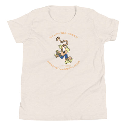 Ralph the Vacky goes rollerskating - Youth Short Sleeve T-Shirt